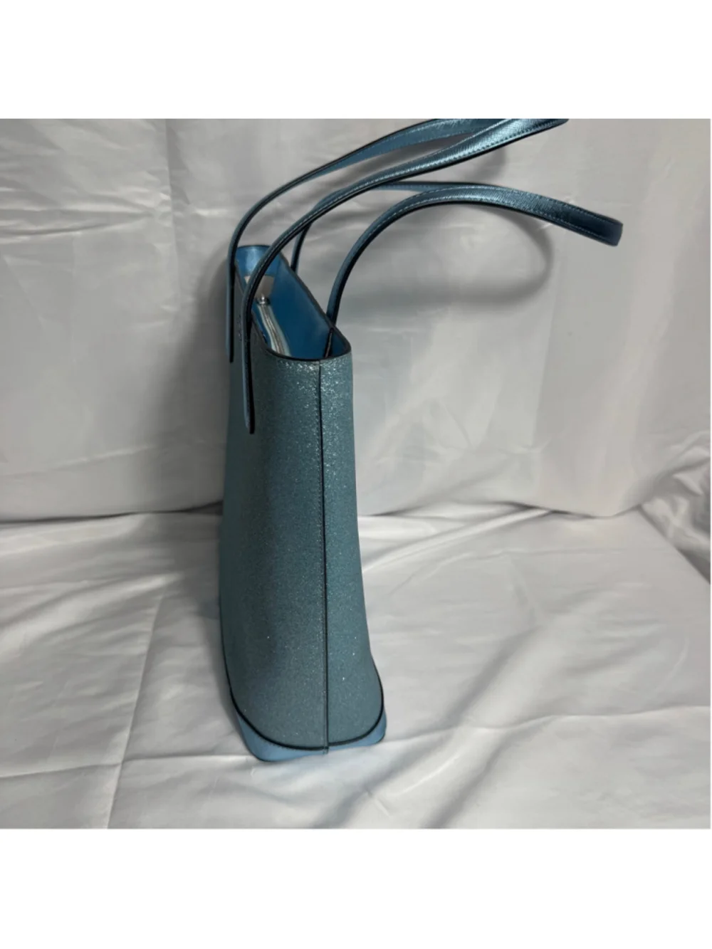 Women's Kate Spade Glitter Tote Bag One Size Blue